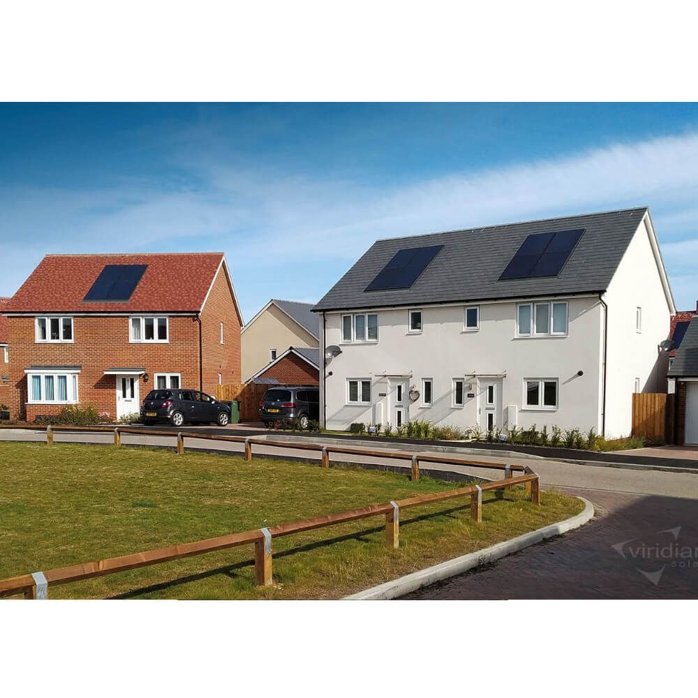 Viridian 405W PV16-M10 Clearline Fusion In-Roof PERC Monofacial, All Black