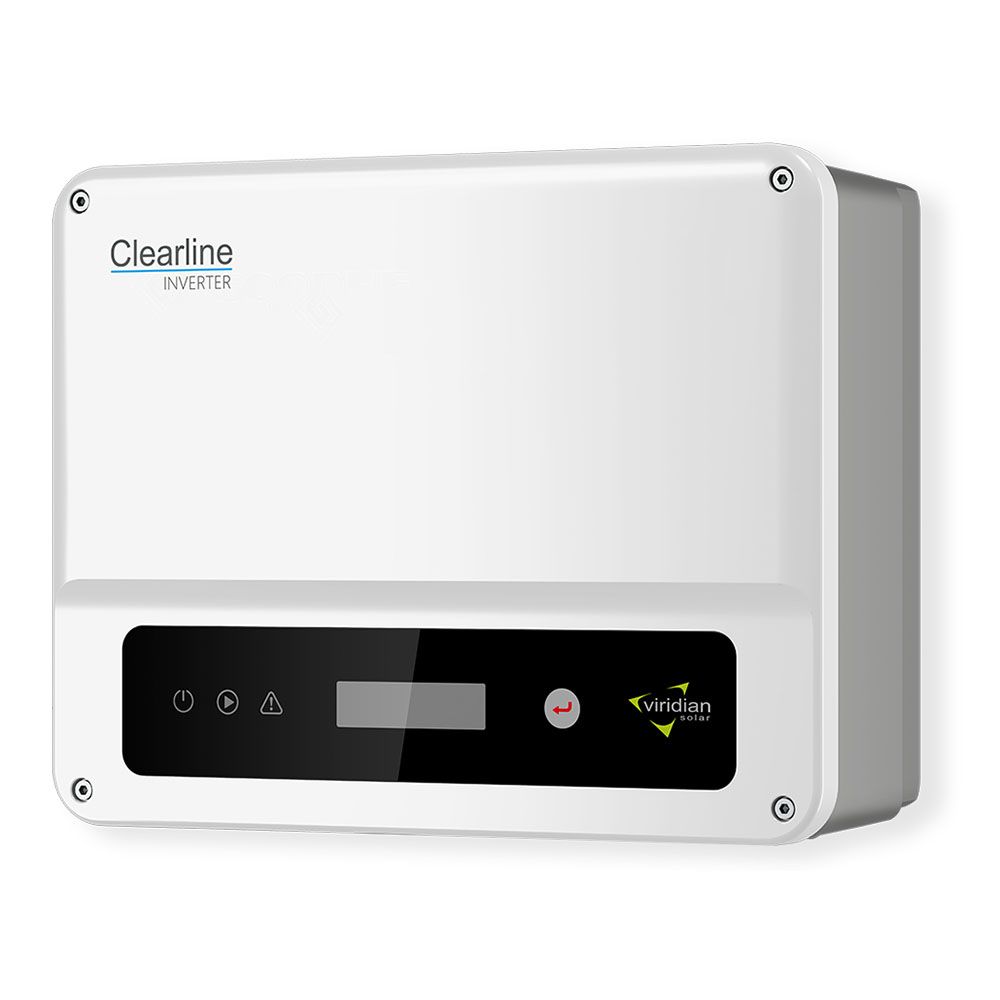 Viridian Clearline 2.5kW 1ph Inverter, 1 MPPT, With DC