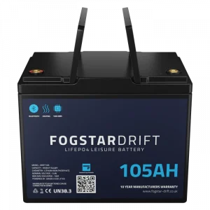 Fogstar Drift 12v 105ah Lithium Leisure Battery