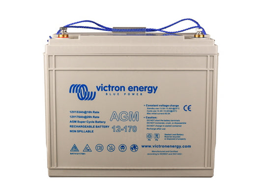 170AH - 12V VICTRON AGM SUPER CYCLE BATTERY (M8)