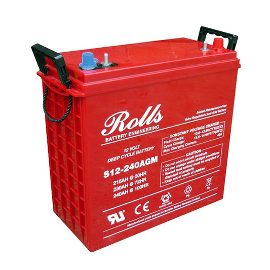 Rolls Series 5 S12-240 AGM Deep Cycle Battery