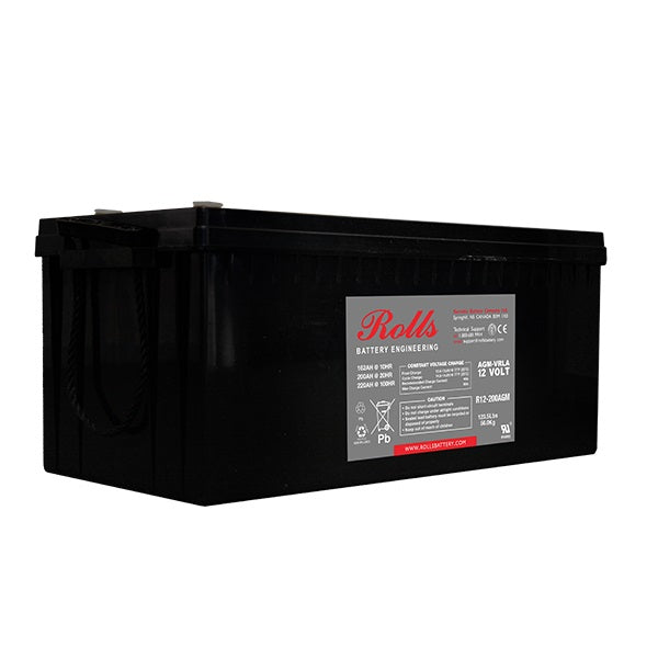 200ah 12v Rolls AGM leisure battery