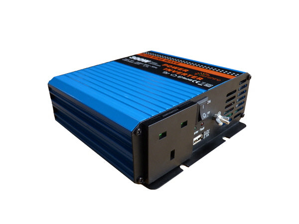 100W - 12V Off Grid Solar Kit - 300W Power Inverter