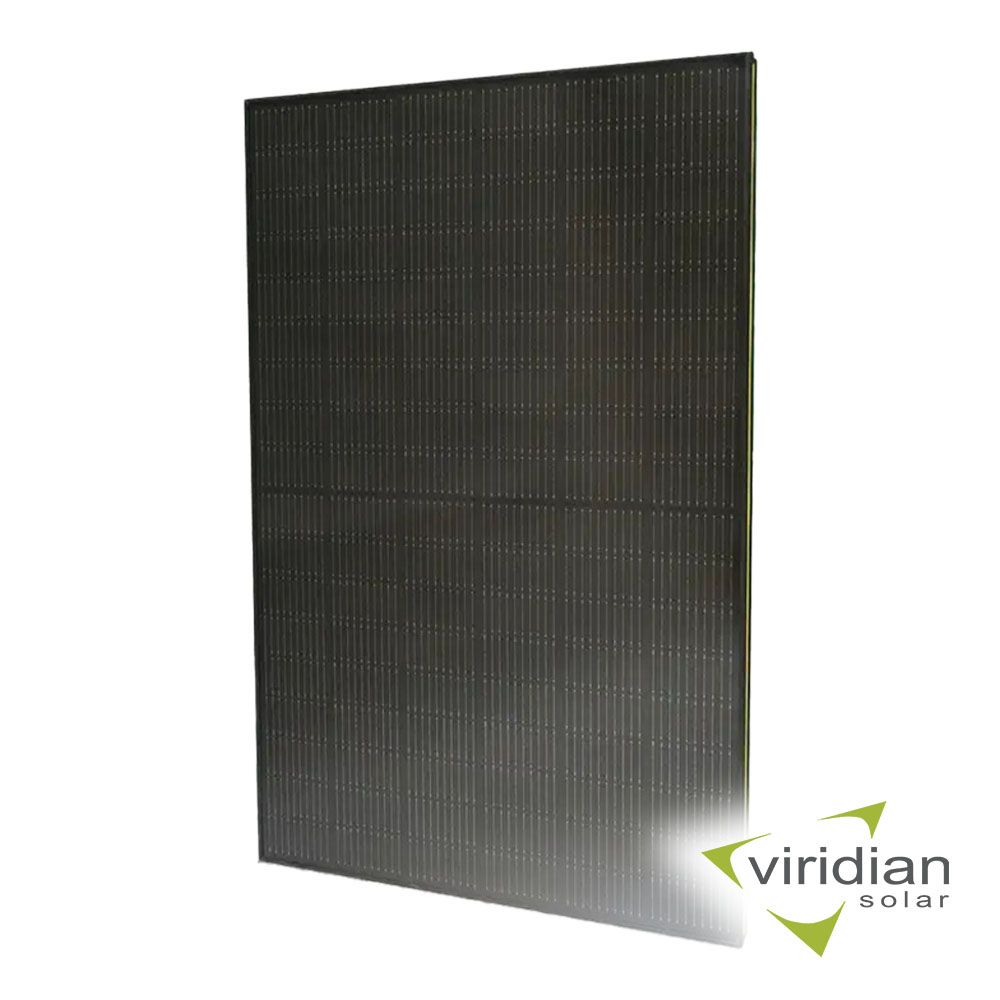 Viridian 405W PV16-M10 Clearline Fusion In-Roof PERC Monofacial, All Black